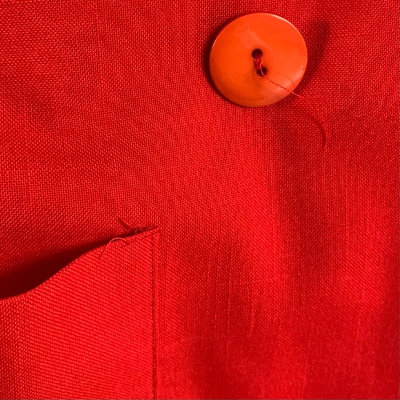 Vintage 80’s red dress - Picture 6 of 10